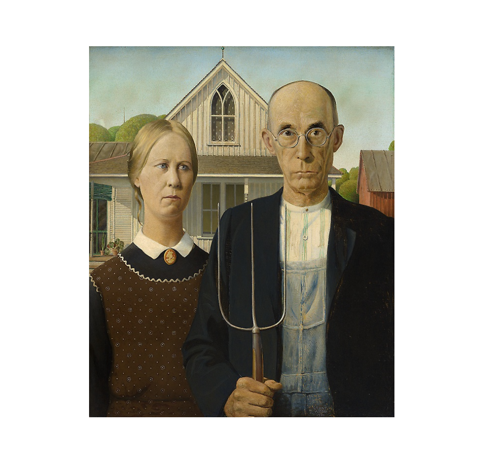 A Moment in Art History "American Gothic" The U.S.A.'s Most Iconic