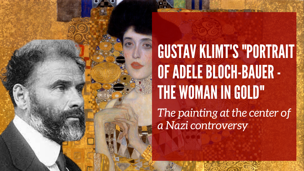 Gustav Klimt Canvas Emilie Adele and Other Golden Women -  Denmark