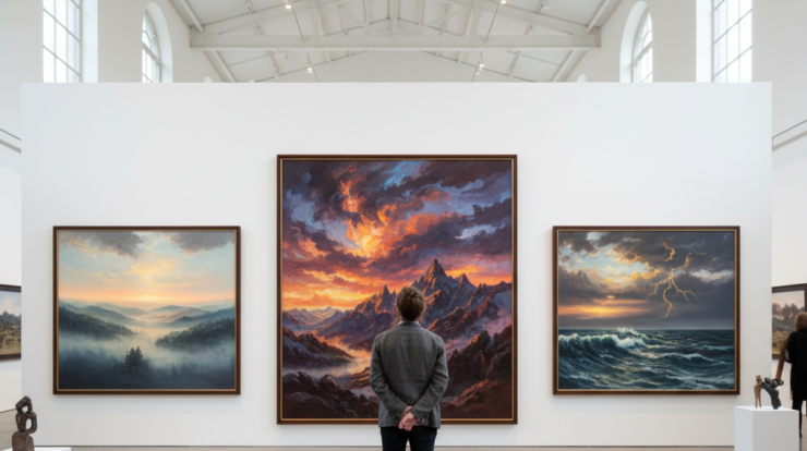 The Fearless Canvas: Overcoming the Intimidation of Large-Scale Work